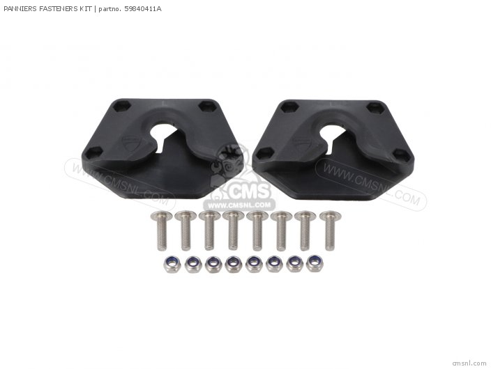 Ducati PANNIERS FASTENERS KIT 59840411A