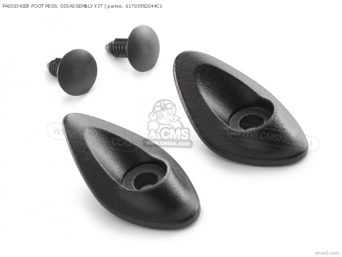 61703952044C1 Passenger Foot Pegs, Disassembly Kit Ktm buy the