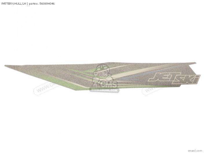 Kawasaki PATTERN,HULL,LH 560694046