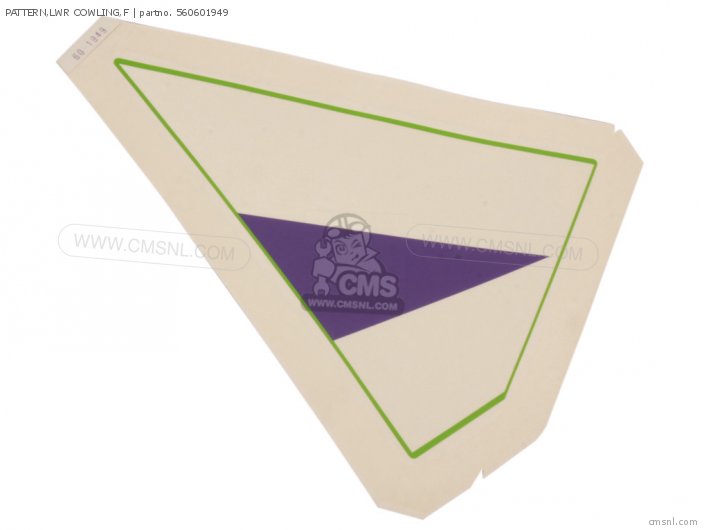 Kawasaki PATTERN,LWR COWLING,F 560601949 Kawasaki PATTERN,LWR COWLING,F 560601949