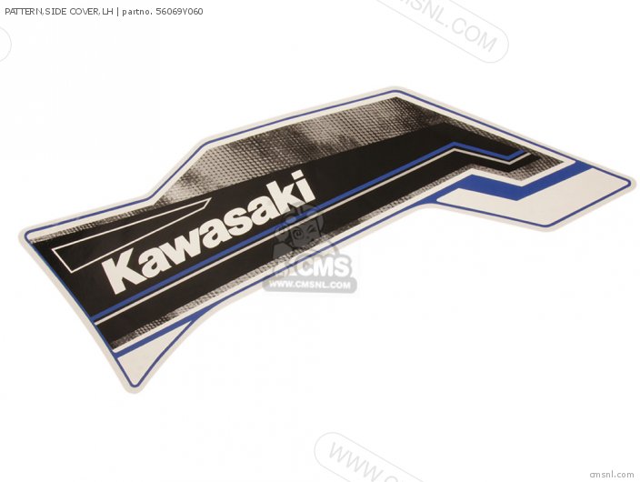 Kawasaki PATTERN,SIDE COVER,LH 56069Y060