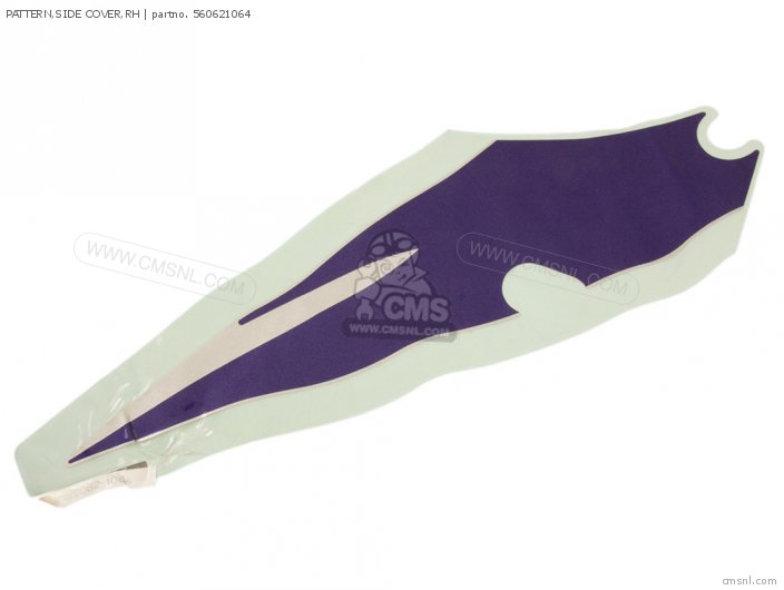Kawasaki PATTERN,SIDE COVER,RH 560621064 Kawasaki PATTERN,SIDE COVER,RH 560621064