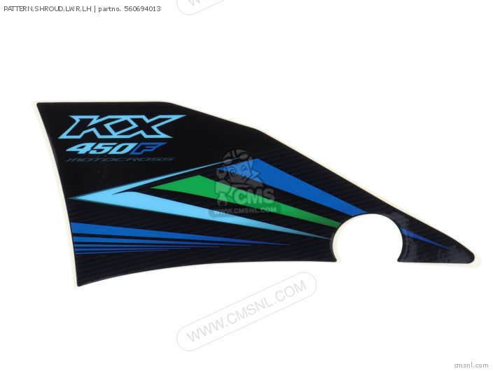 みんなが待ってた！＼再入荷待ち／人気ランキング 560694012: PATTERN,SHROUD,UPP,LH Kawasaki - buy the 56069 PowersportsToolKits