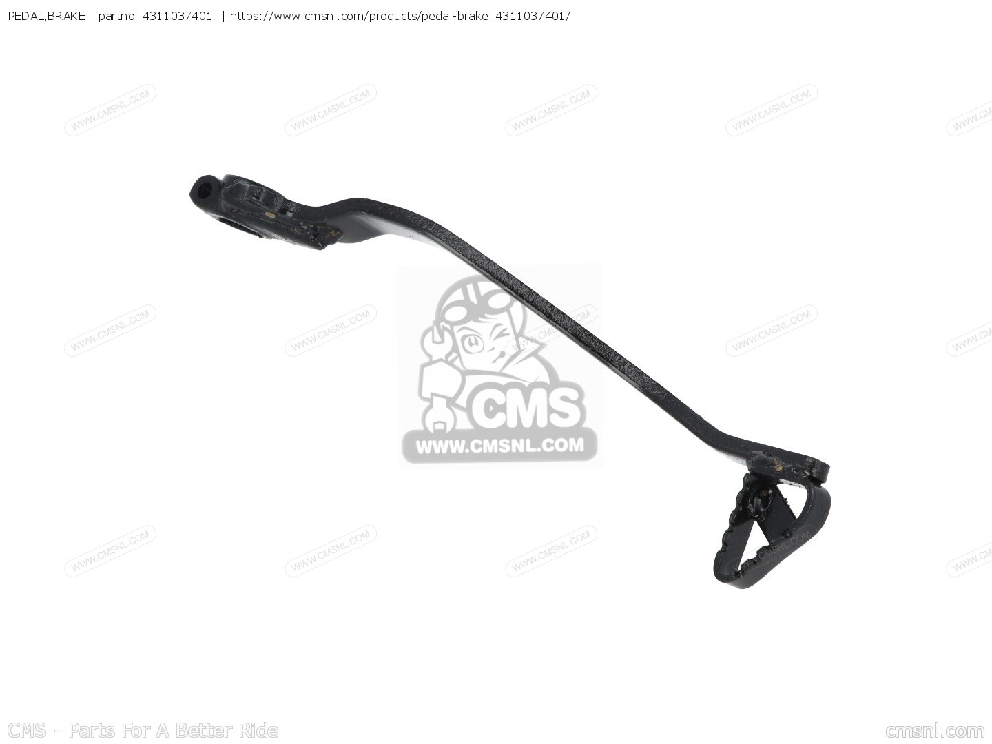 4311037401: PEDAL,BRAKE Suzuki - buy the 43110-37401 at CMSNL