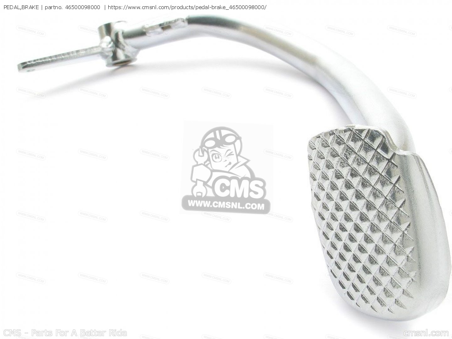 46500098000 Pedal,brake Honda buy the 46500098000 at CMSNL