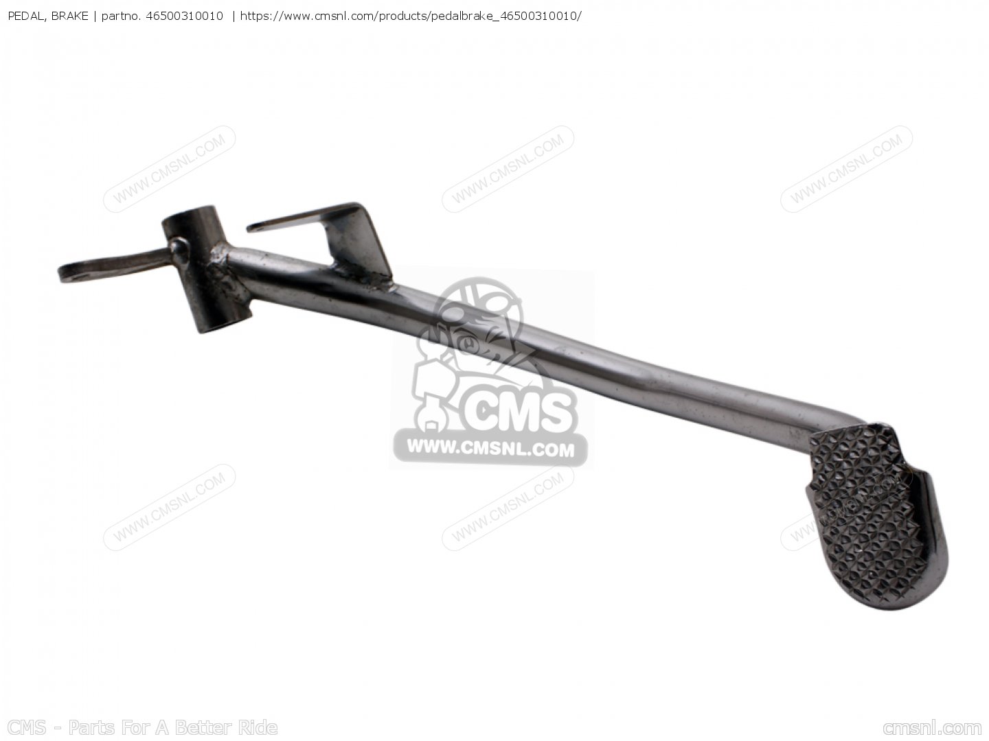 46500310010 Pedal, Brake Honda buy the 46500310010 at CMSNL