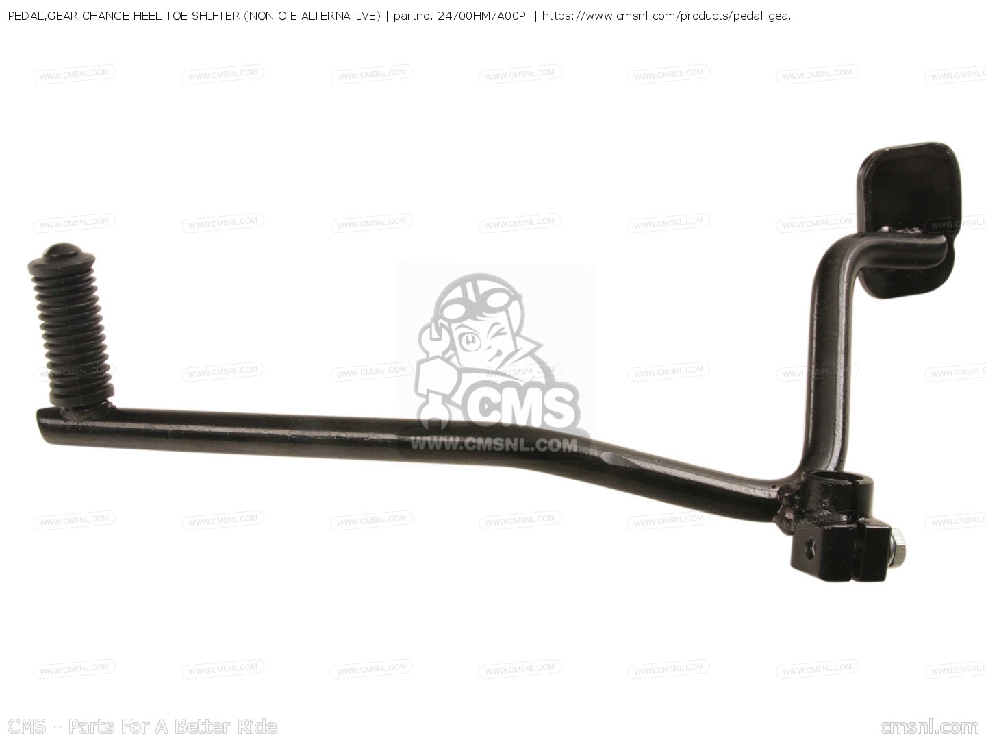 24700HM7A00P Pedal,gear Change Heel Toe Shifter (non O.e.alternative) Honda buy the 24700HM7