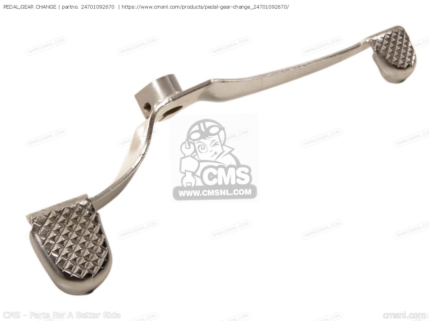 PEDAL,GEAR CHANGE for C70K1 1972 USA order at CMSNL