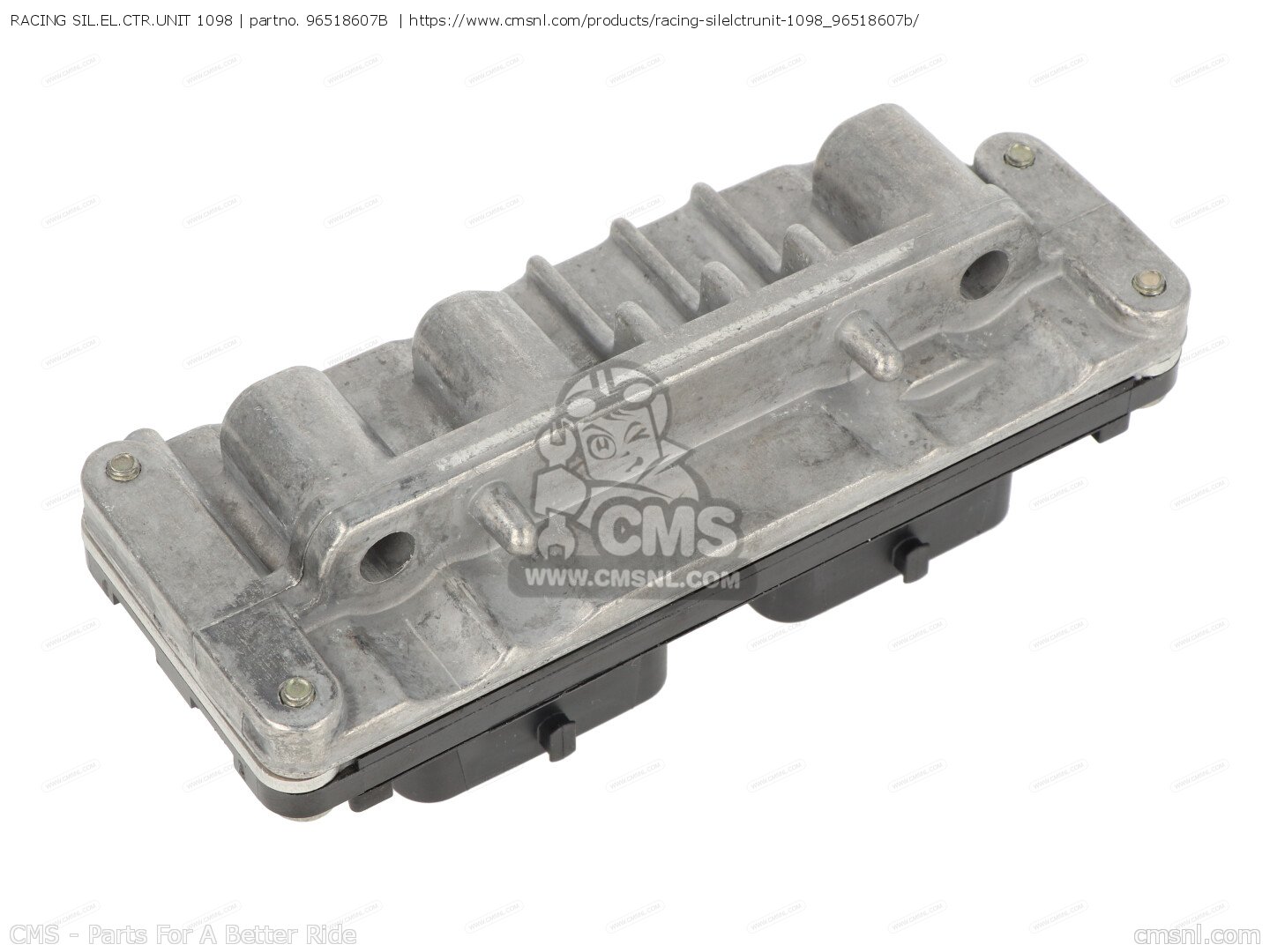 SACO 1098 スリップオンサイレンサー用ECU（96518607B） Genuine DUCATI 1098 1098S Slip-On Muffler & ECU 96518607B