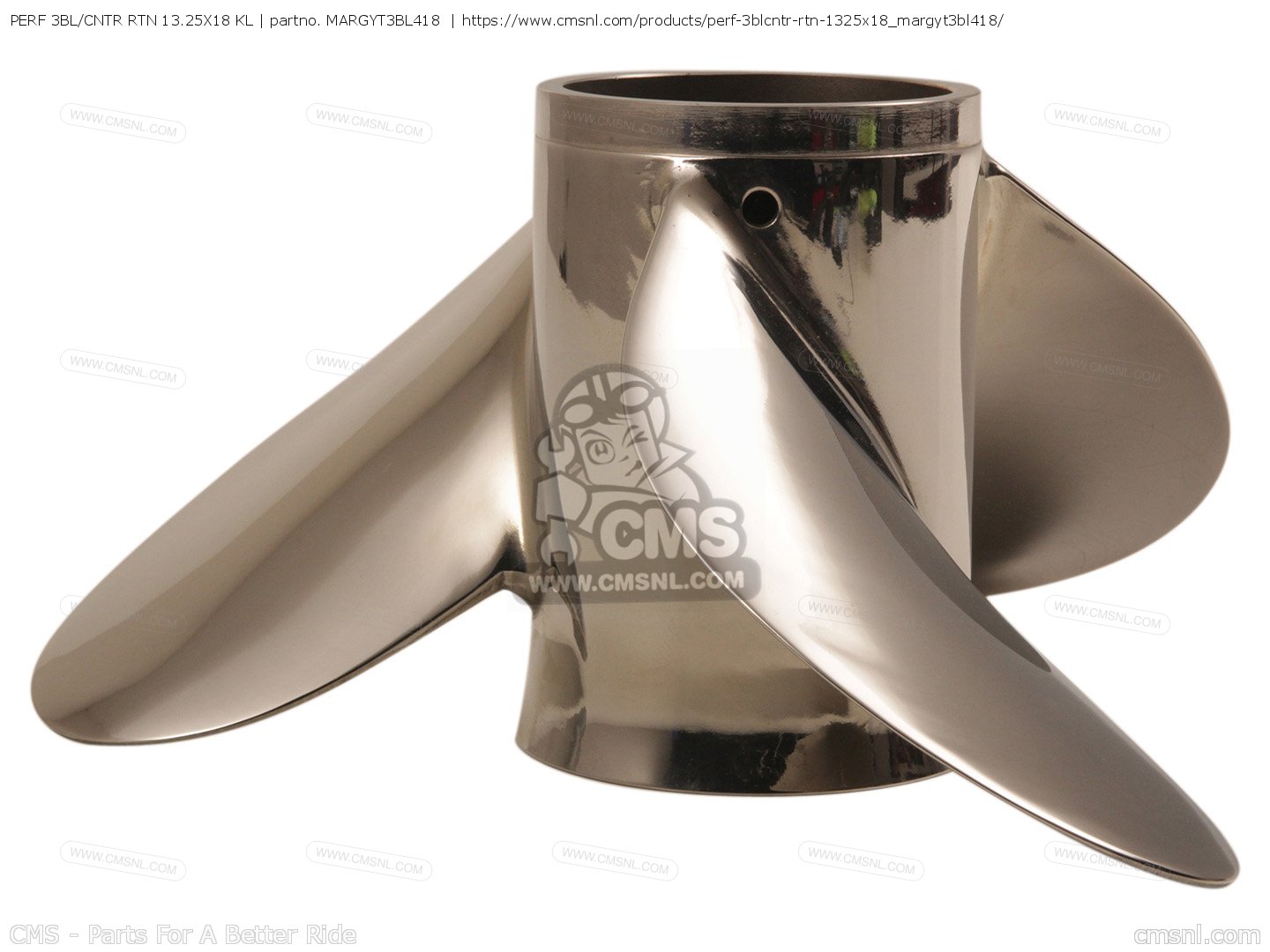 MARGYT3BL418: Performance Propeller 3 Blade 13.25 X 18 K Lh Rotation ...