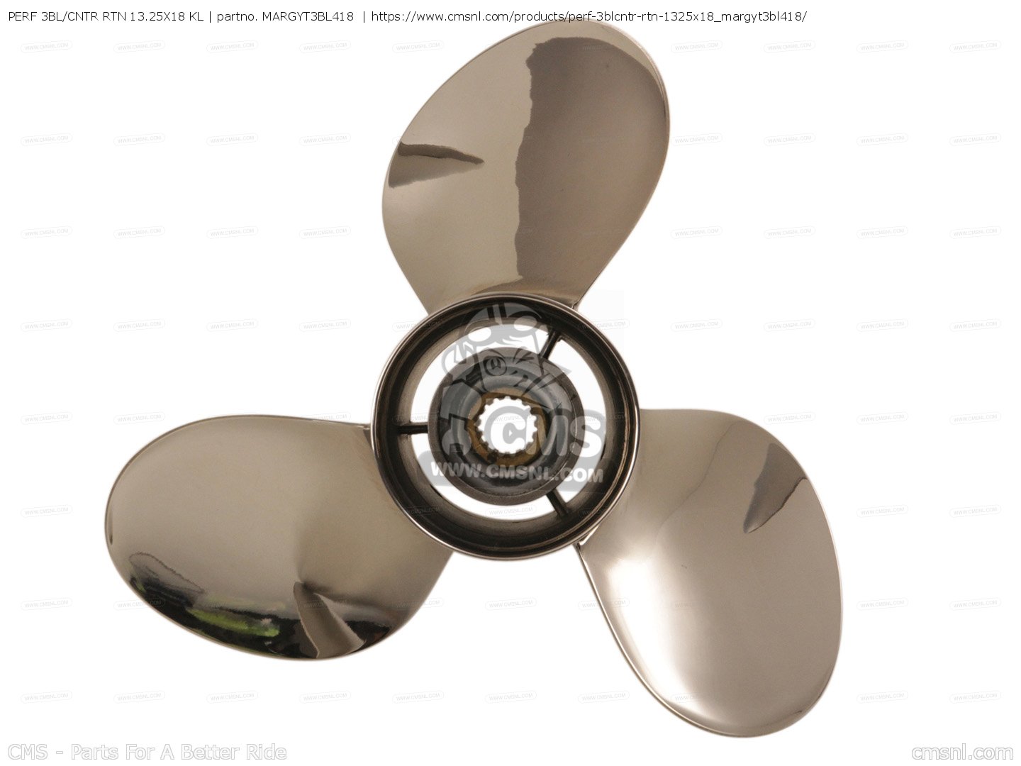 MARGYT3BL418: Performance Propeller 3 Blade 13.25 X 18 K Lh Rotation ...