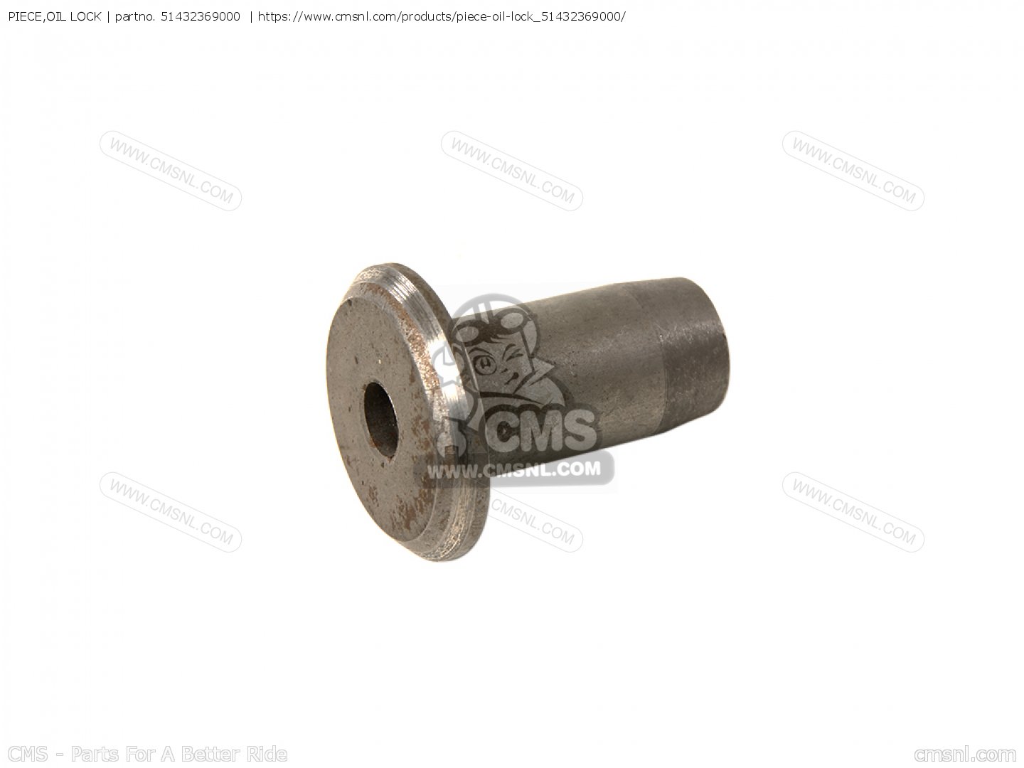 51432369000: PIECE,OIL LOCK Honda - buy the 51432-369-000 at CMSNL