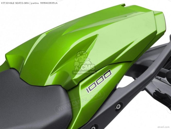 Kawasaki PILLION SEAT COVER,M. 99994039351A