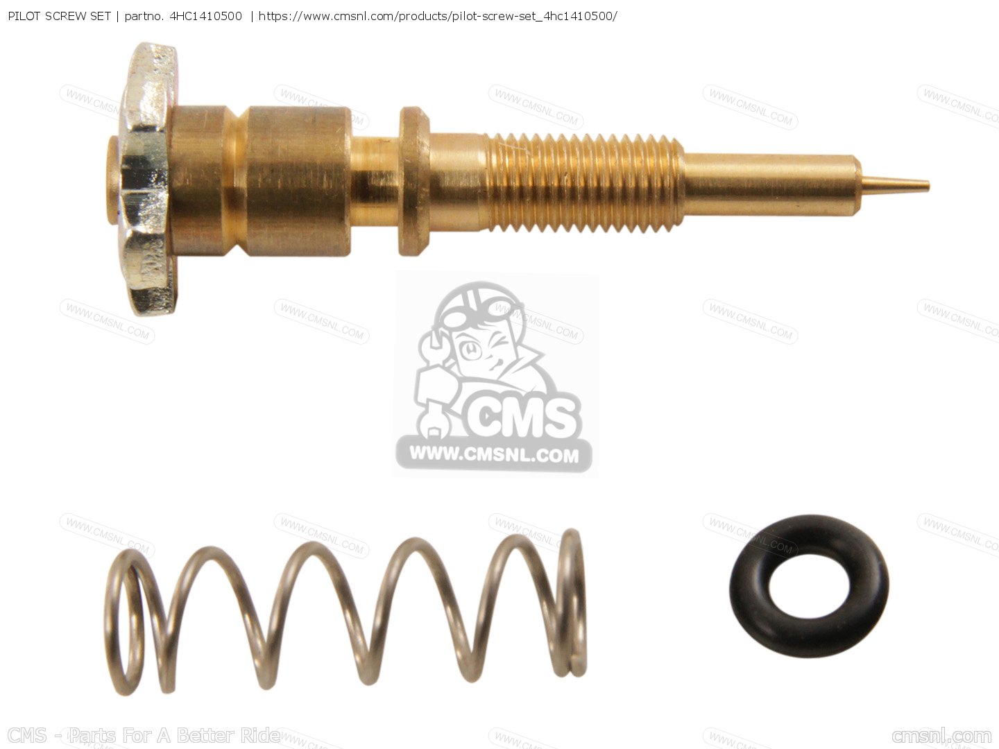 4HC1410500 Pilot Screw Set Yamaha buy the 4HC141050000 at CMSNL