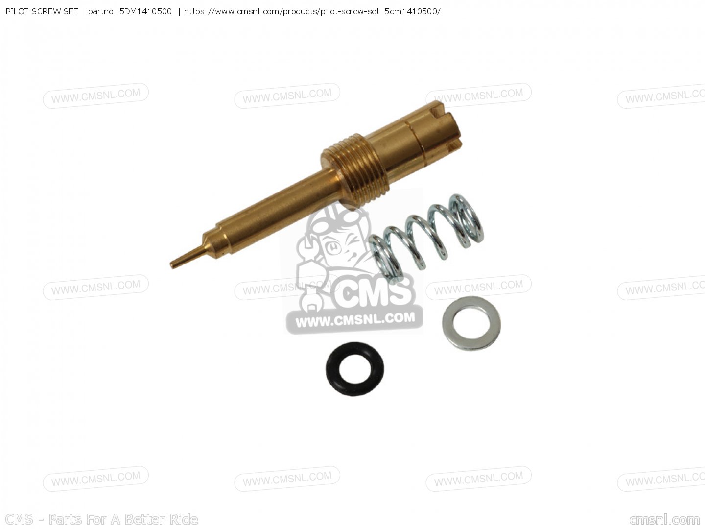 5DM1410500 Pilot Screw Set Yamaha buy the 5DM1410500 at CMSNL