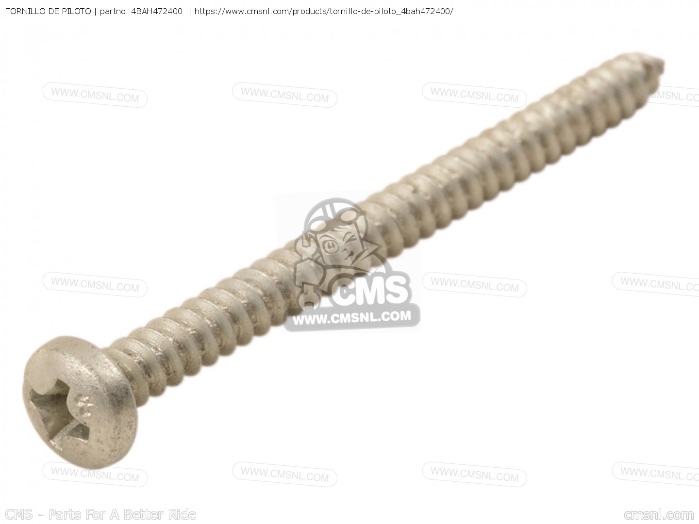 4BAH472400 Pilot Screw Yamaha buy the 4BAH472400 at CMSNL