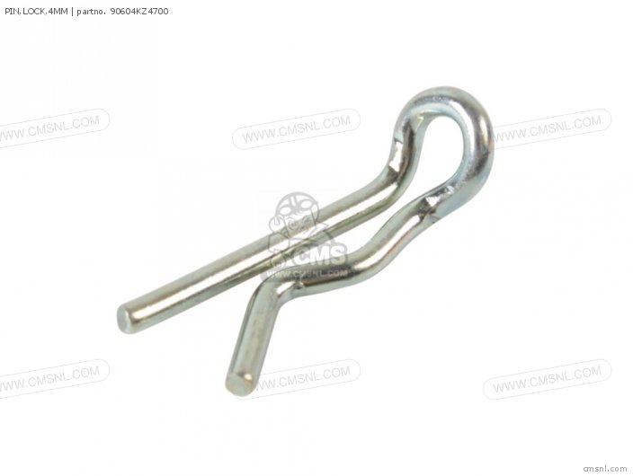 Honda PIN,LOCK,4MM 90604KZ4700