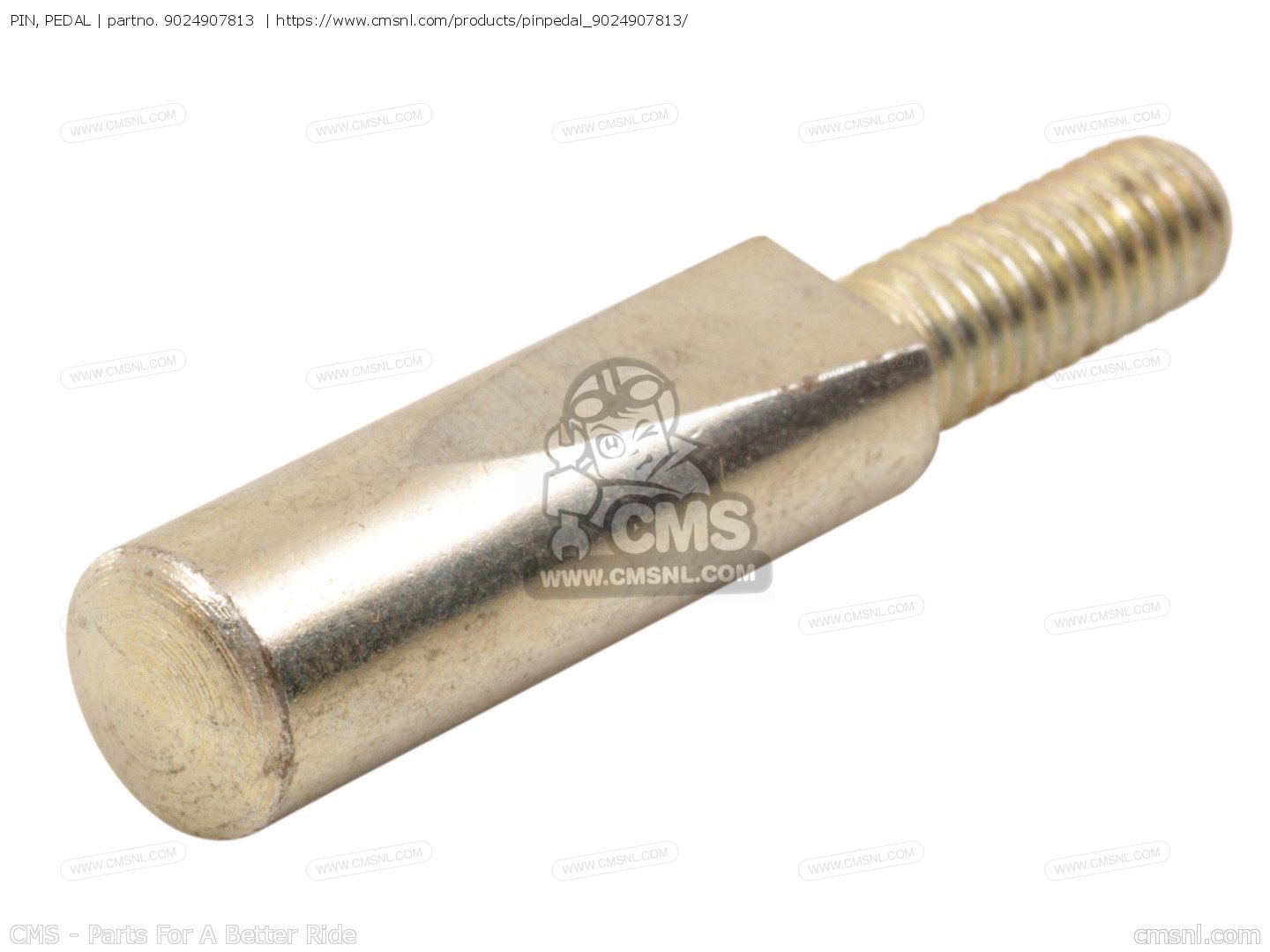 9024907813: PIN, PEDAL Yamaha - buy the 90249-07813-00 at CMSNL
