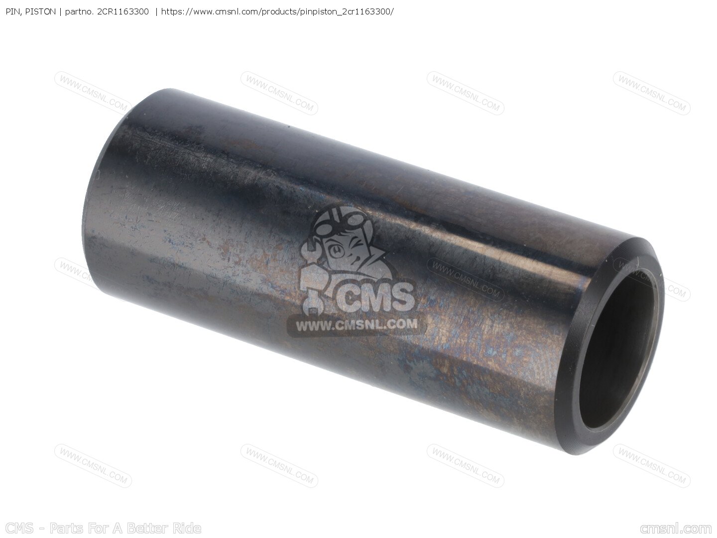 2CR1163300: PIN, PISTON Yamaha - buy the 2CR-11633-00-00 at CMSNL