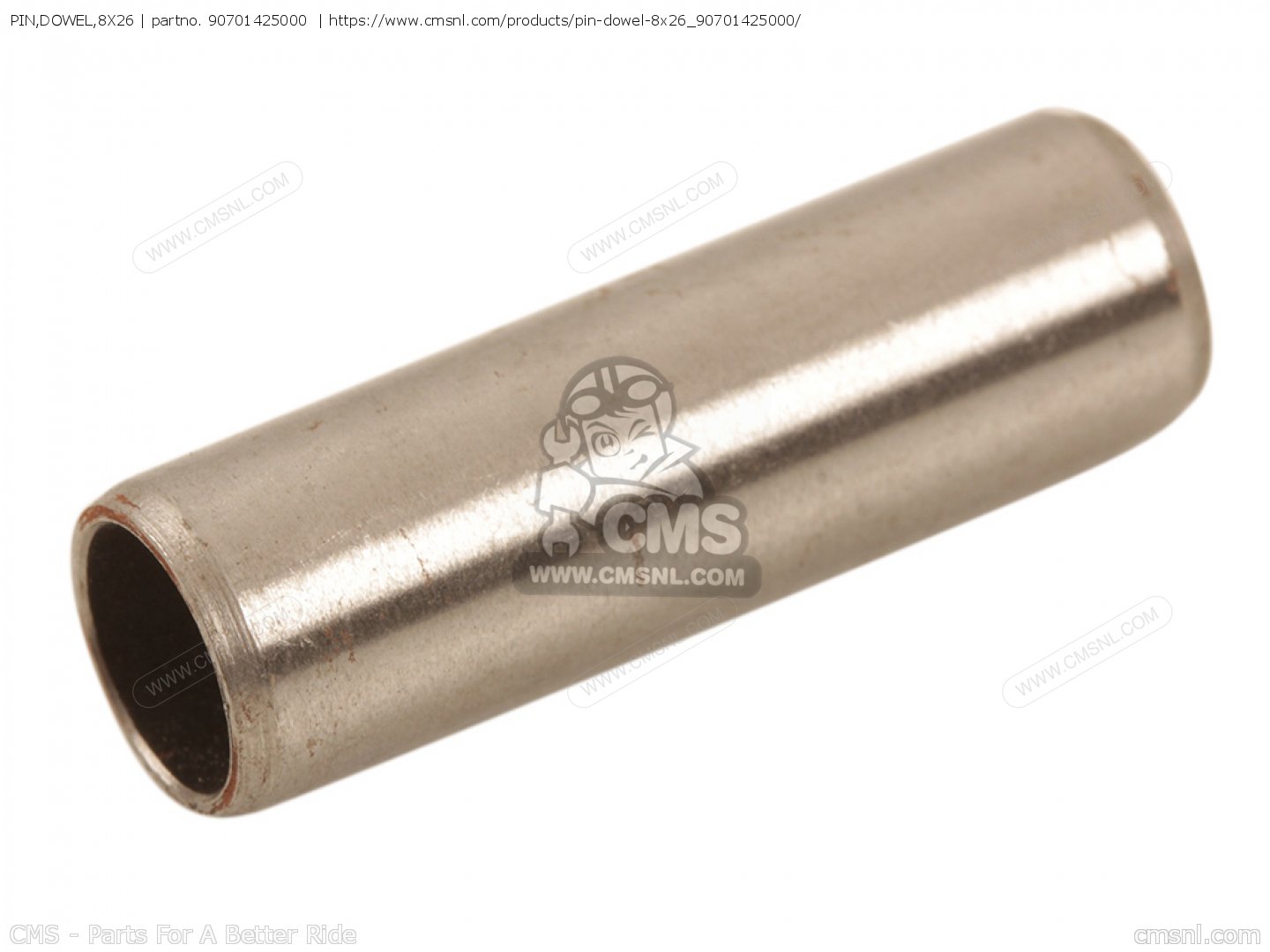 90701425000 Pin,dowel,8x26 Honda buy the 90701425000 at CMSNL
