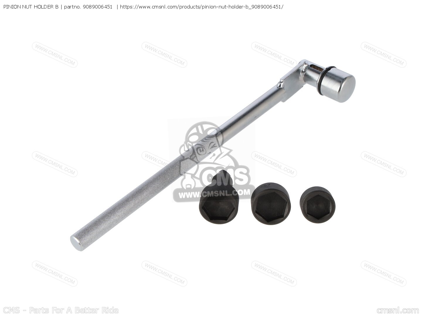 9089006451 Pinion Nut Holder B Yamaha buy the 9089006451 at CMSNL