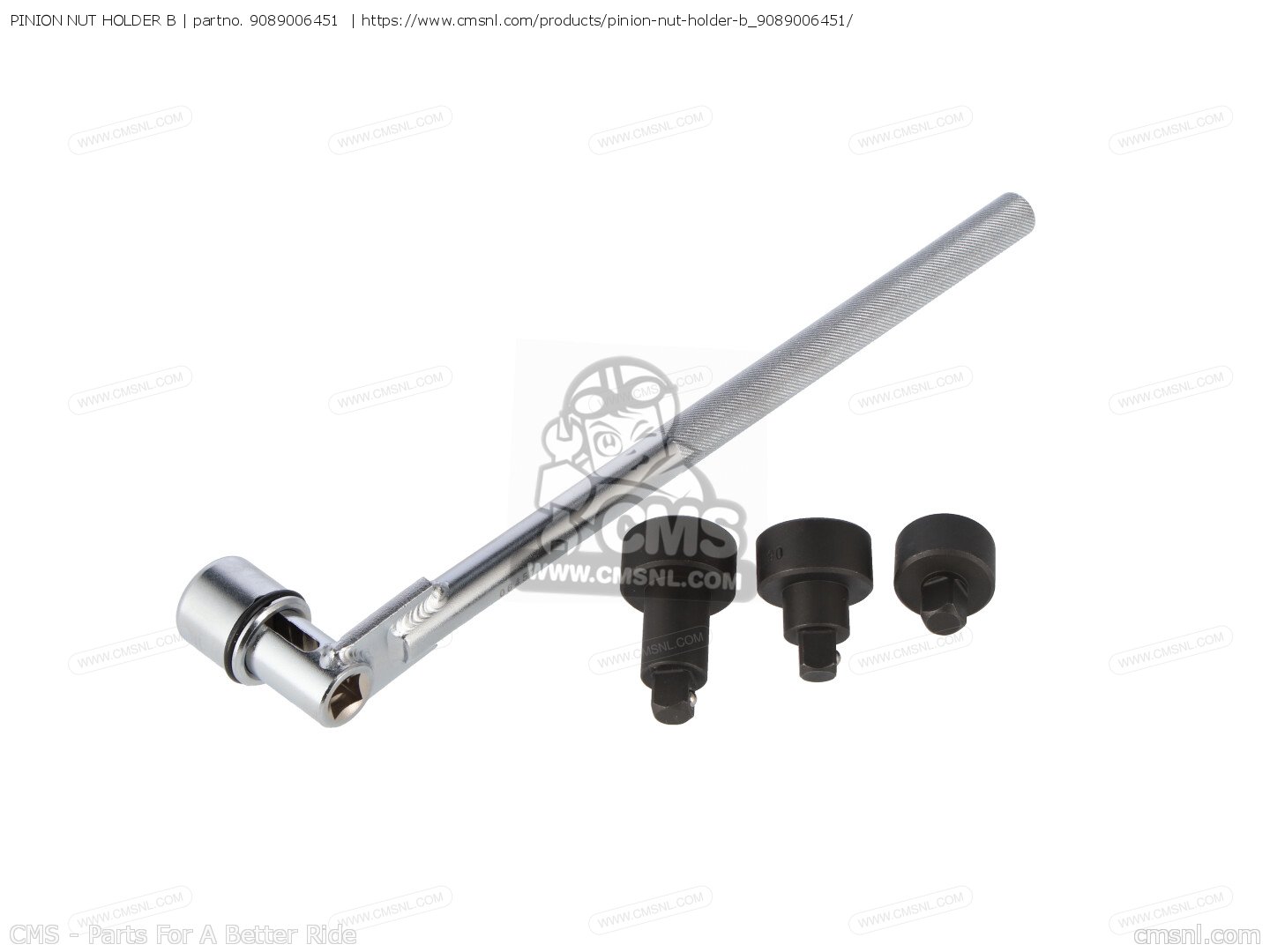 9089006451 Pinion Nut Holder B Yamaha buy the 9089006451 at CMSNL