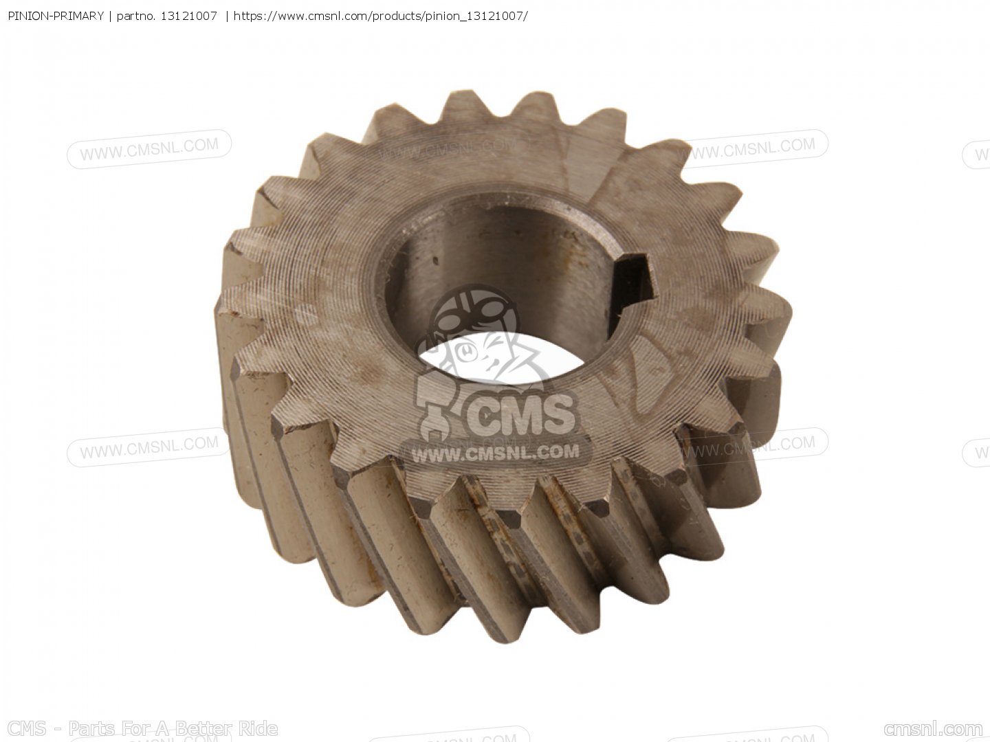 13121007: PINION-PRIMARY Kawasaki - buy the 13121-007 at CMSNL