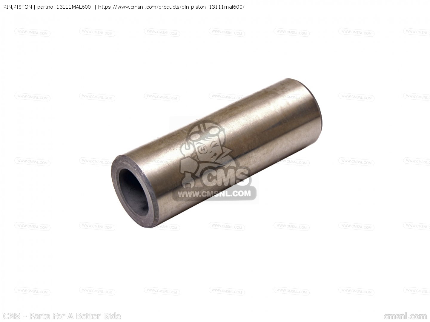 Honda Pin Piston - Oem# 13111-hp5-600 Set Honda 13111-HP5-600