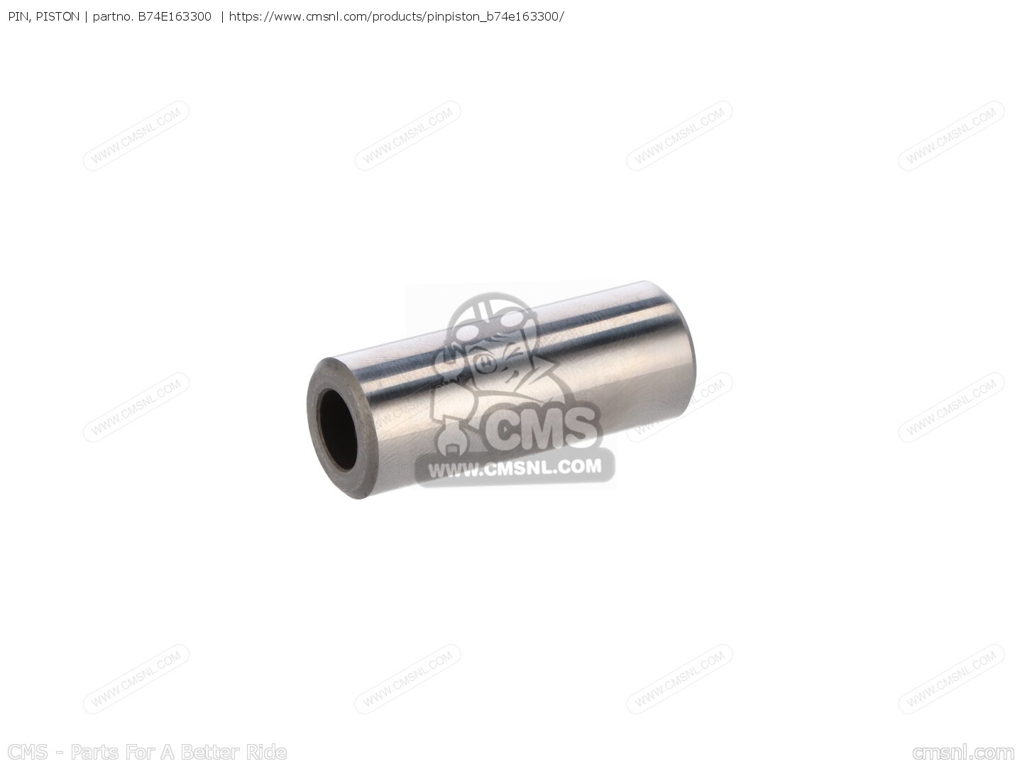 B74E163300 Pin, Piston Yamaha buy the B74E16330000 at CMSNL