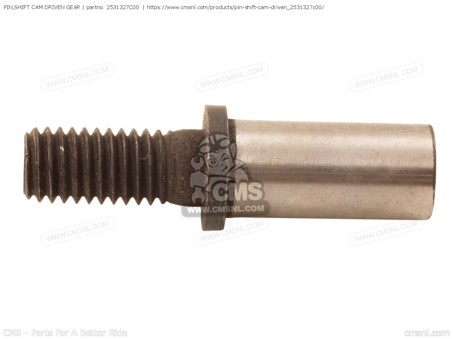 2531327C00 Pin,shift Cam Driven Gear Suzuki buy the 2531327C00 at CMSNL
