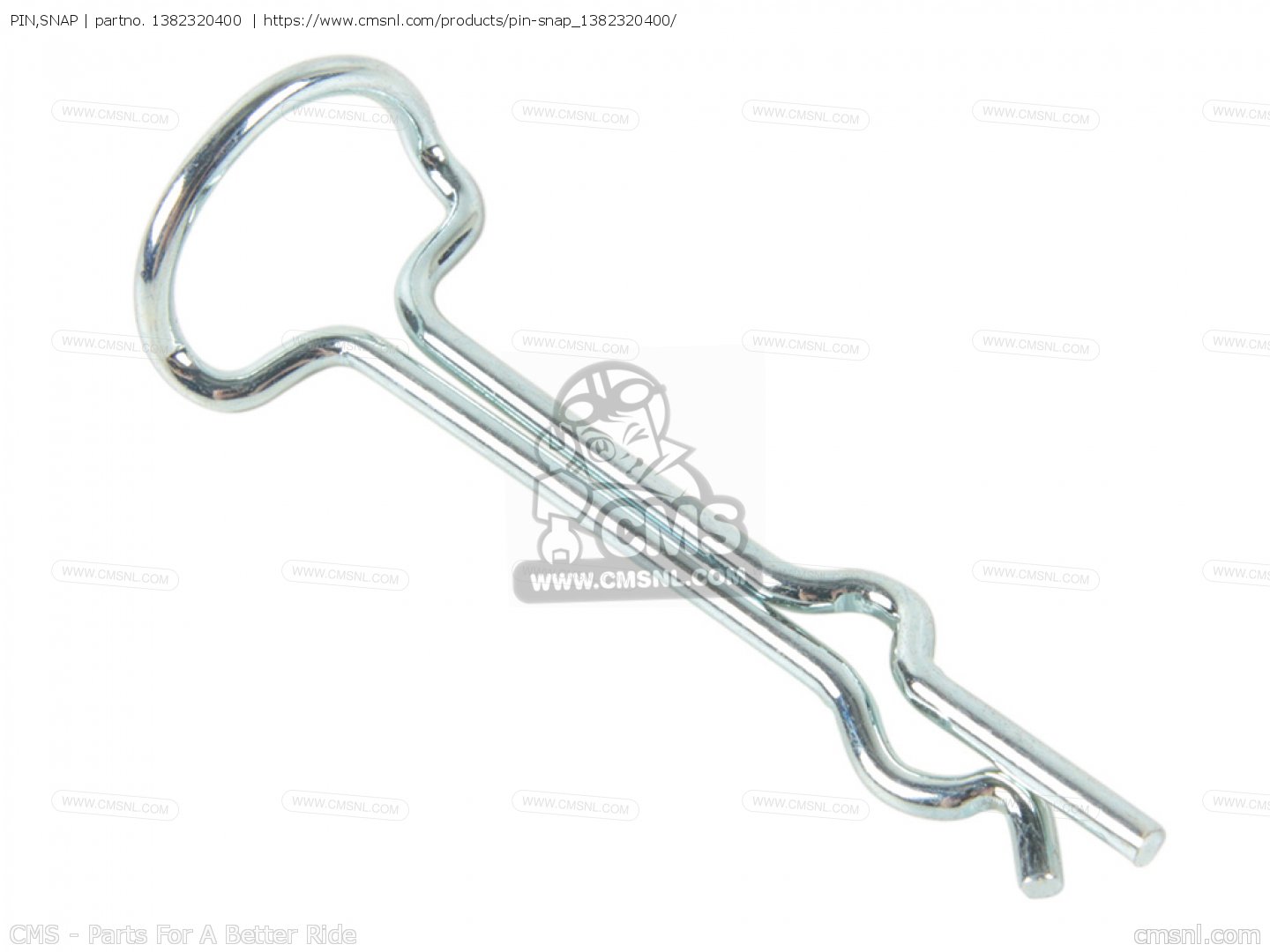 【限定品】 1382320400：PIN,SNAP Suzuki CMSNLで13823-20400を購入する。 - ウェア