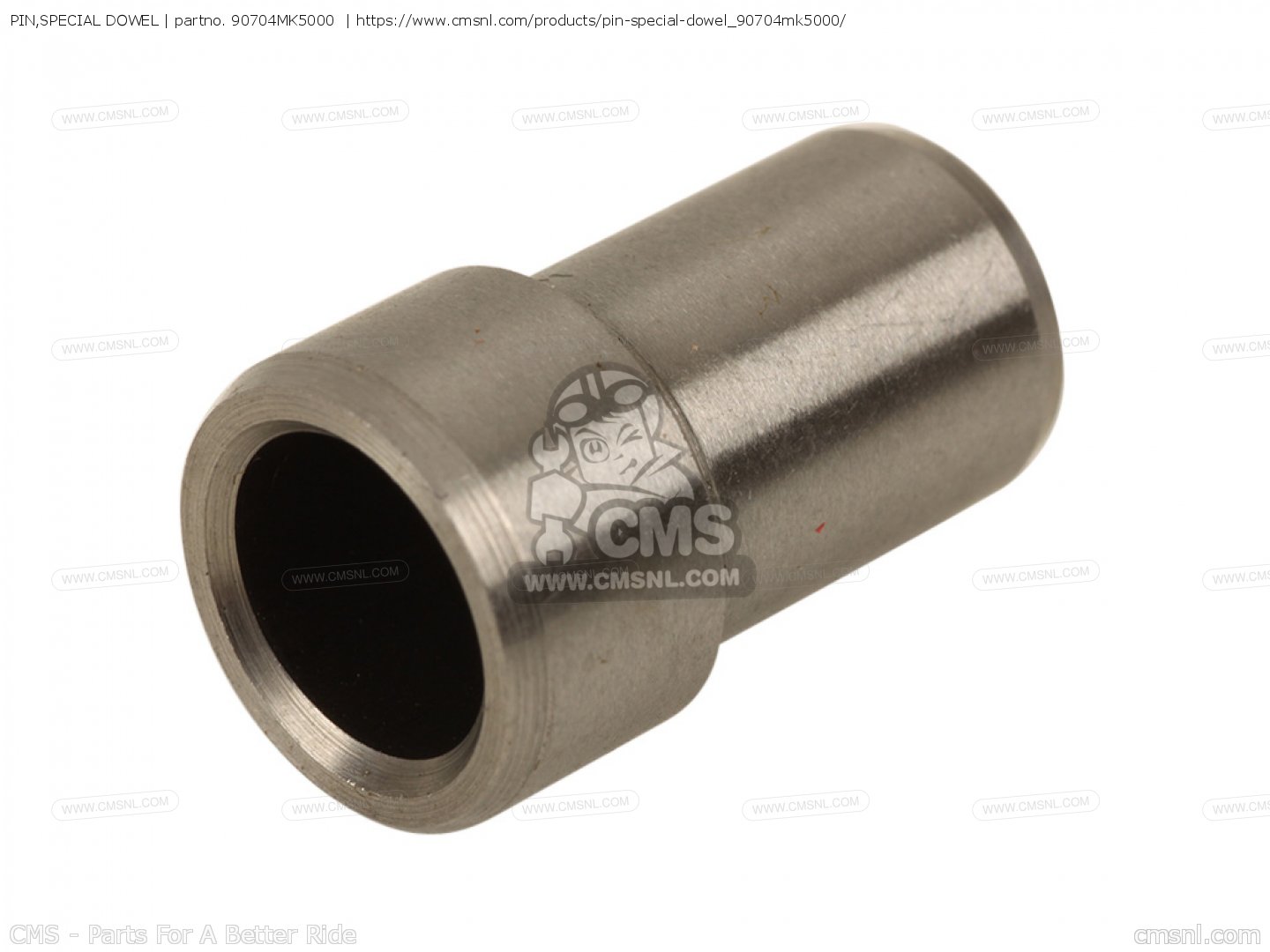 90704MK5000: PIN,SPECIAL DOWEL Honda - buy the 90704-MK5-000 at CMSNL