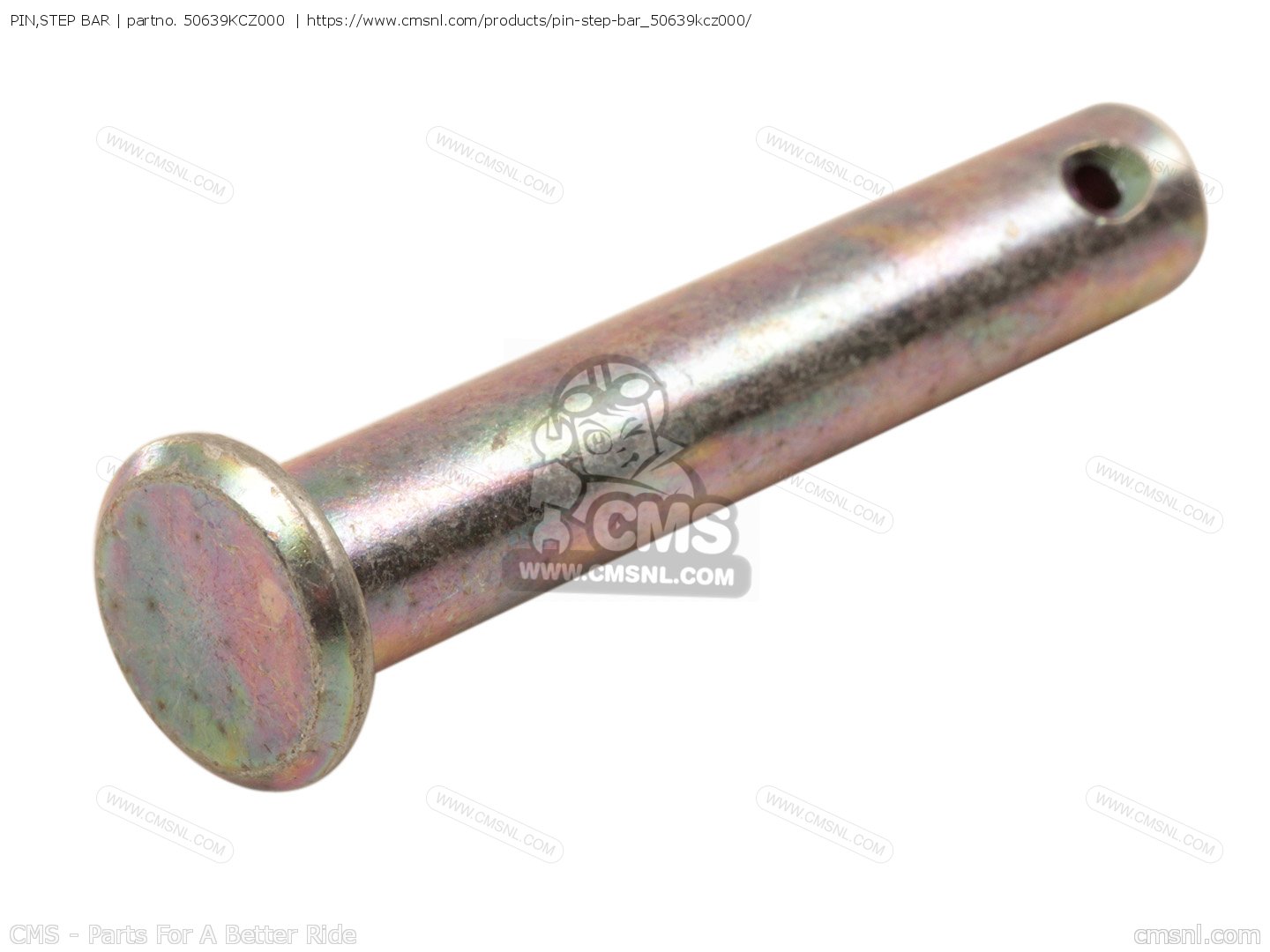 PIN,STEP BAR for XR250 1996 (T) JAPAN MD30-110 - order at CMSNL