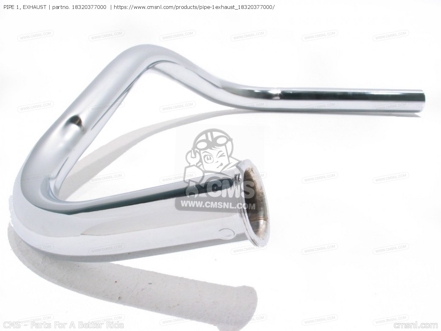 18320377000: PIPE 1, EXHAUST Honda - buy the 18320-377-000 at CMSNL