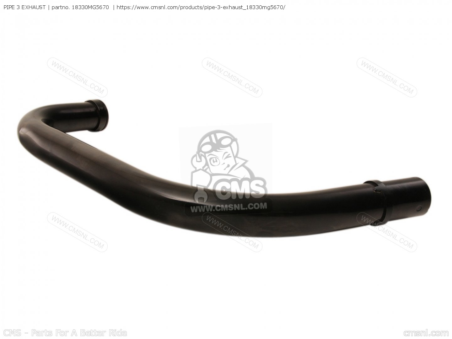 18330MG5670 Pipe 3 Exhaust Honda buy the 18330MG5670 at CMSNL