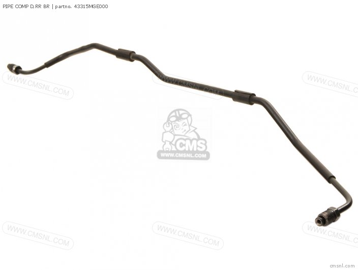 Honda PIPE COMP D,RR BR 43315MGE000 Honda PIPE COMP D,RR BR 43315MGE000