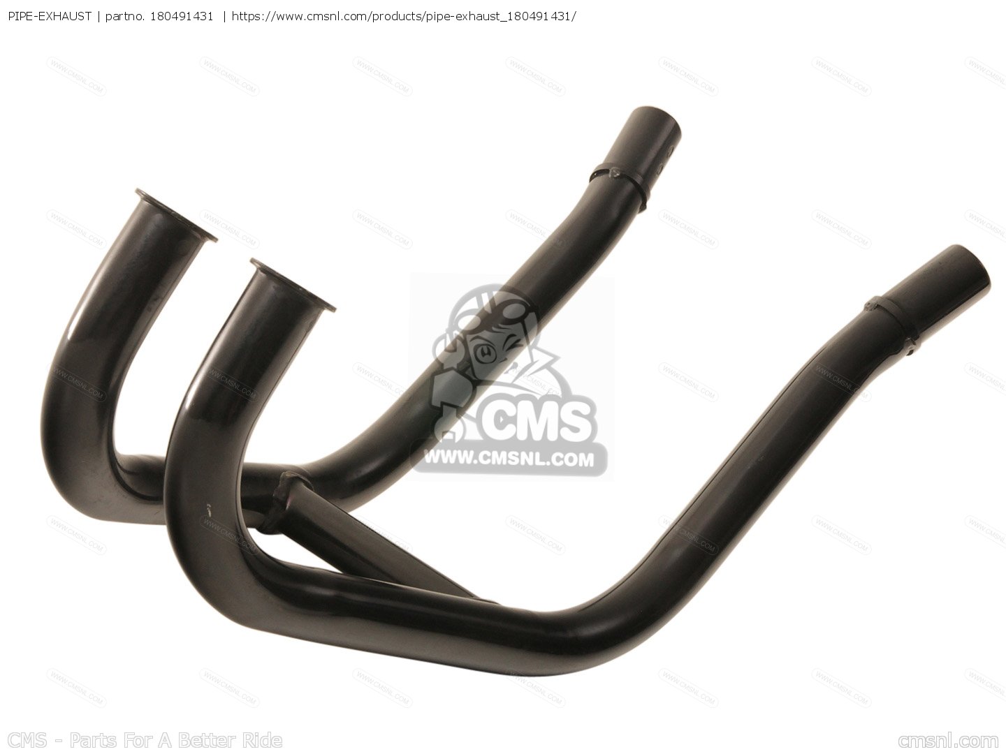 PIPE-EXHAUST for EX250H2 ZZR250 1991 EUROPE UK AR GR NR - order at 