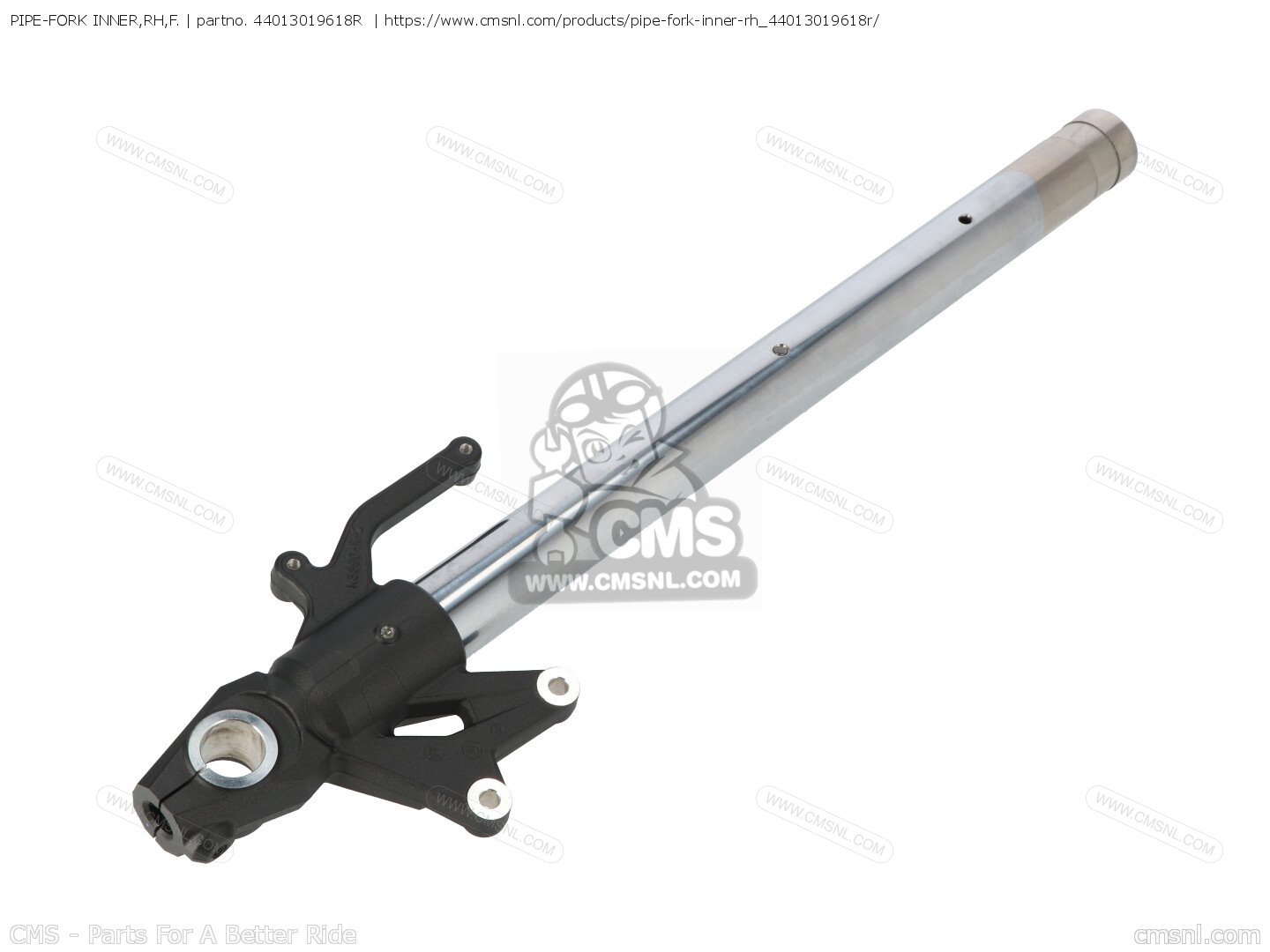 44013019618R Pipefork Inner,rh,f. Kawasaki buy the 44013019618R at CMSNL