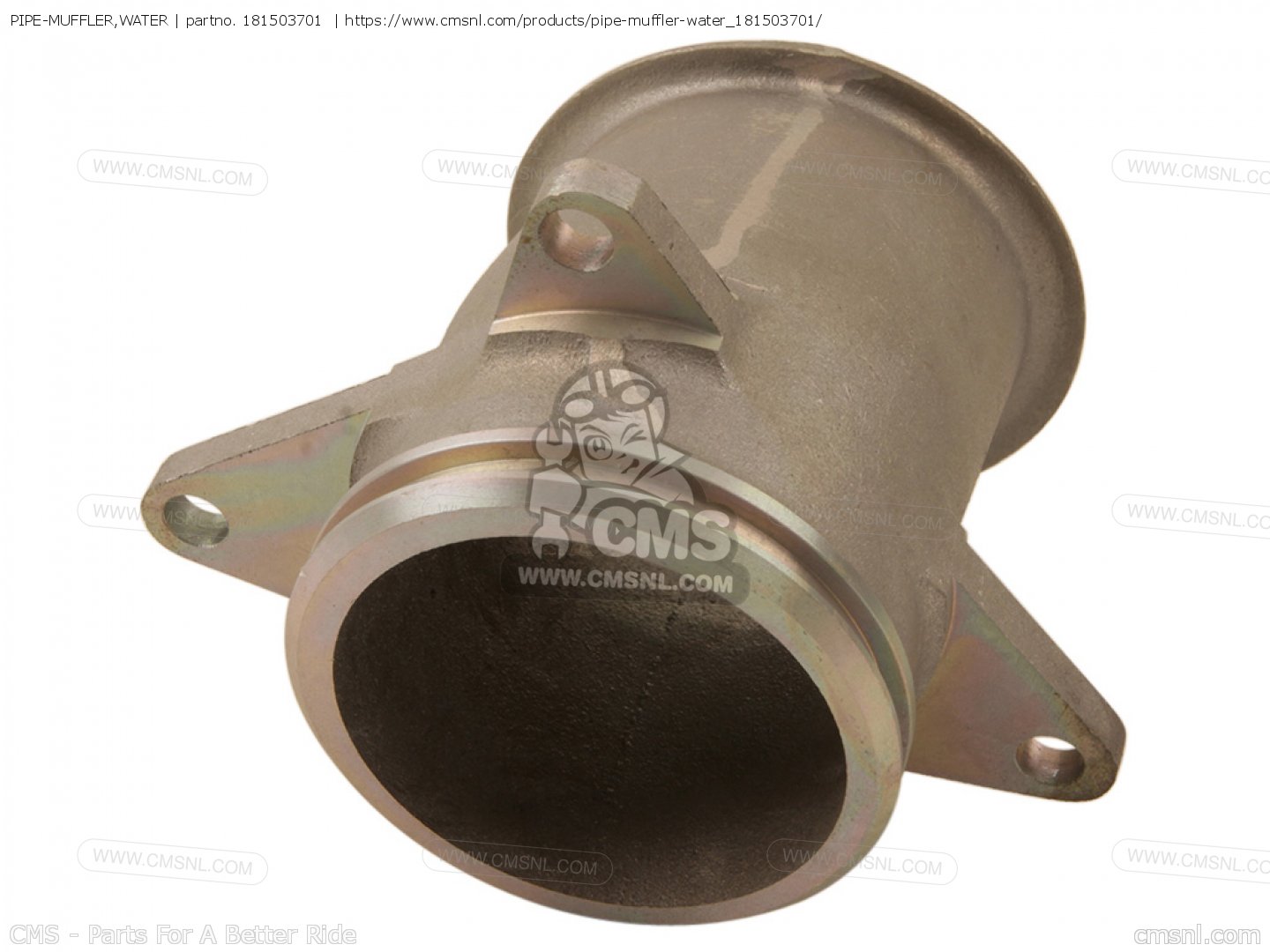 181503701 Pipemuffler,water Kawasaki buy the 181503701 at CMSNL