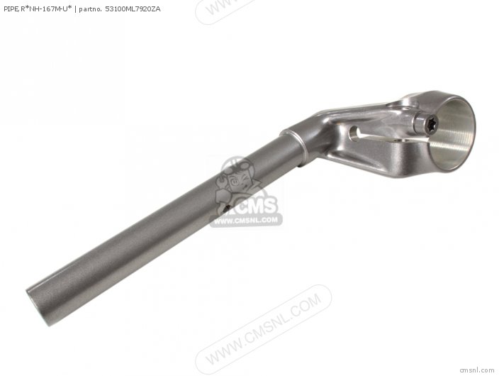 Honda PIPE,R*NH-167M-U* 53100ML7920ZA Honda PIPE,R*NH-167M-U* 53100ML7920ZA