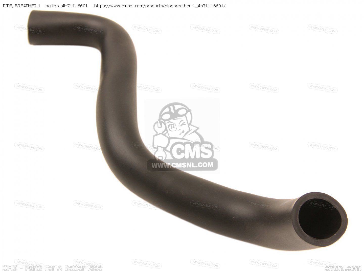PIPE, BREATHER 1 for XJ650 1980 4K0 EUROPE 214K0300E1 order at CMSNL