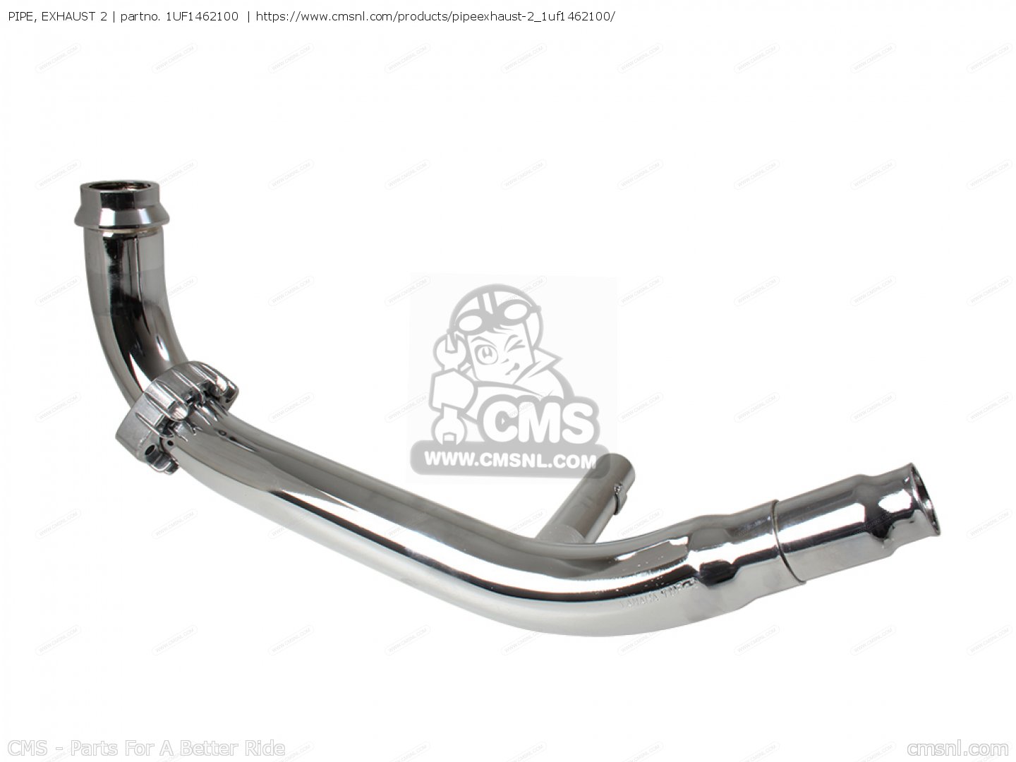 PIPE, EXHAUST 2 for FZX750 1988 2MU 