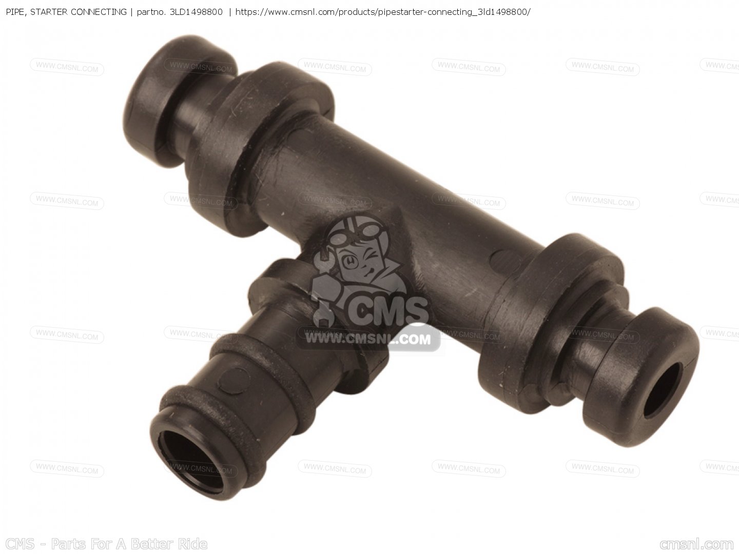 YAMAHA pipe 3EN1498800 Fowlers Parts OEM Starter Connecting Vehicle