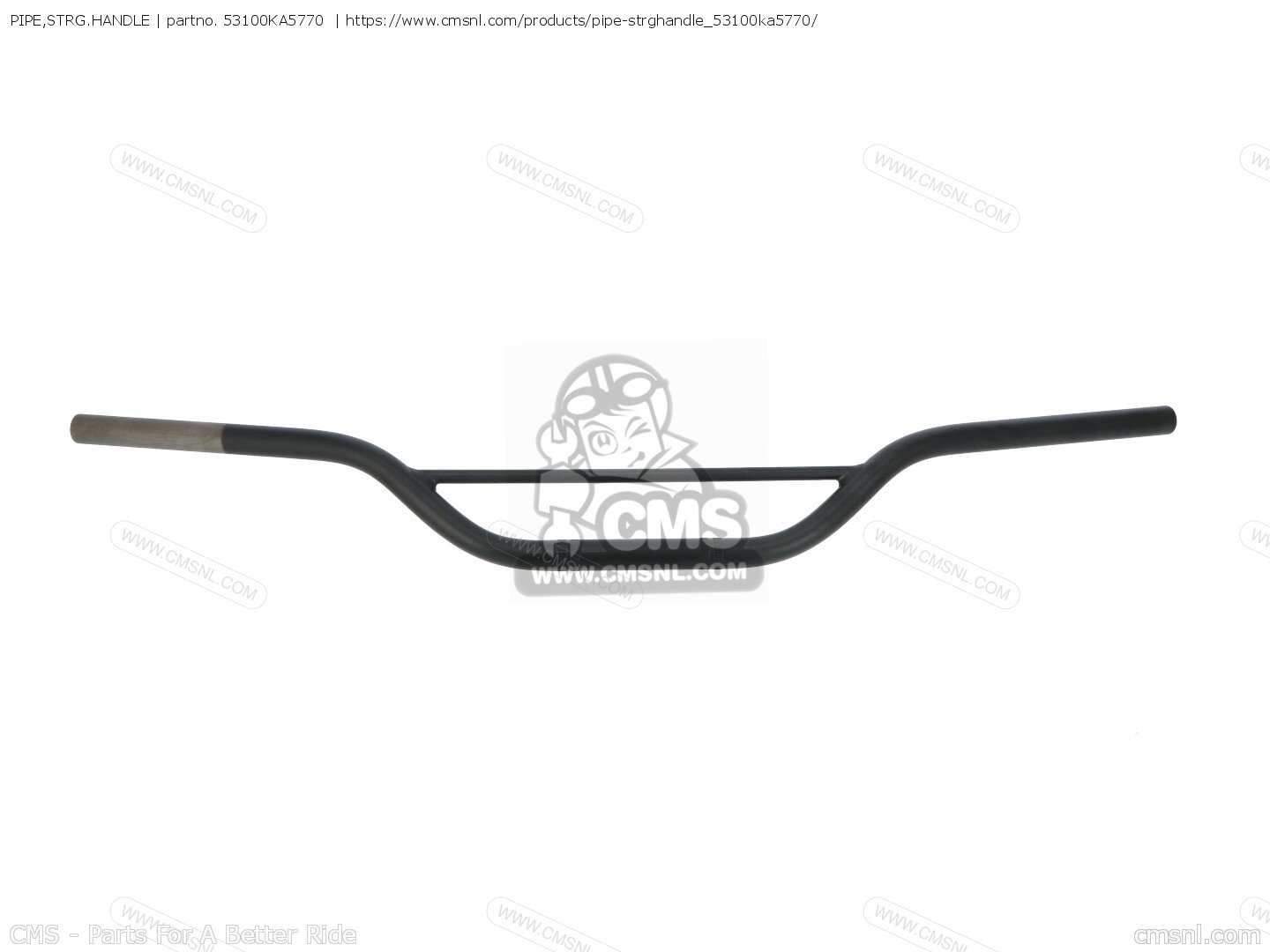 カリナン5世 53100KA5770: PIPE,STRG.HANDLE HO - buy the 53100-KA5-770 at