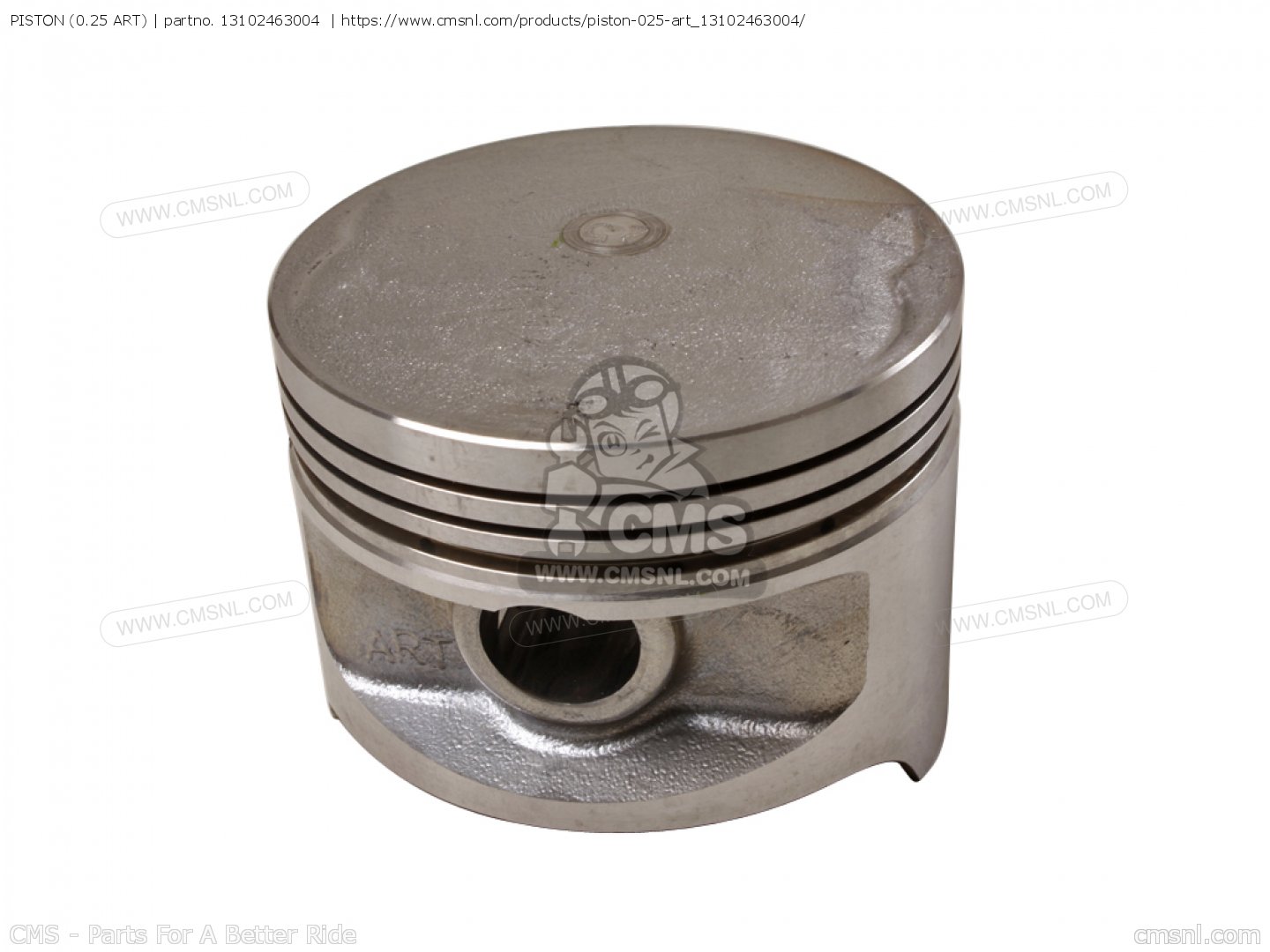 PISTON (0.25 ART) for GL1100 GOLDWING 1982 (C) USA order at CMSNL