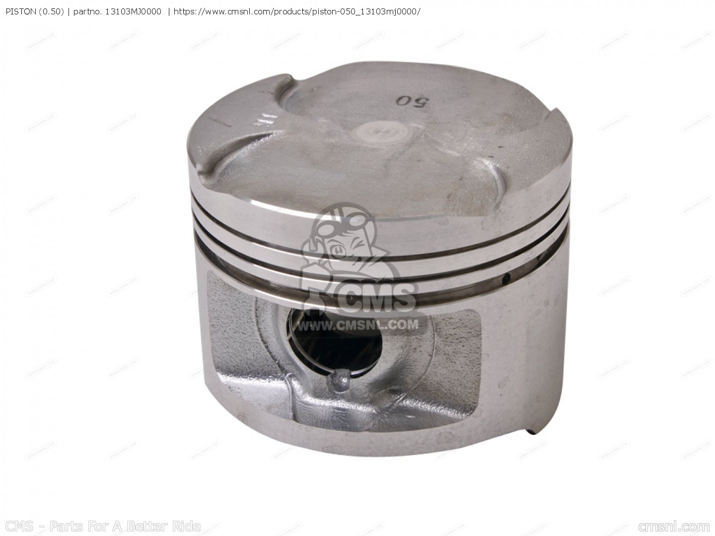 PISTON (0.50) for CBX750P2 2001 (1) GENERAL EXPORT / KPH TYPE 2 MK PLB ...