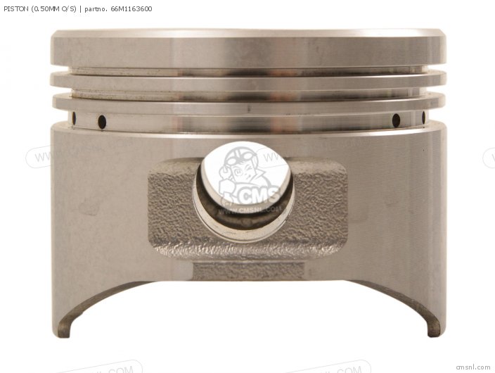 Yamaha PISTON (0.50MM O/S) 66M1163600 Yamaha PISTON (0.50MM O/S) 66M1163600