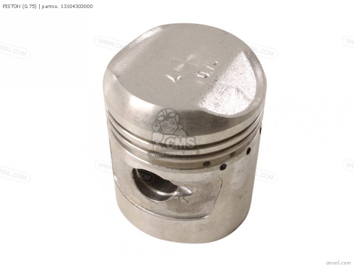 PISTON (0.75) for CB125K5 FRANCE - order at CMSNL