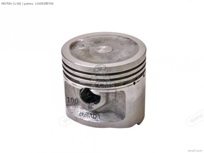 PISTON (1.00) for TL125S TRIALS 1976 USA - order at CMSNL