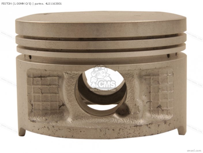 Yamaha PISTON (1.00MM O/S) 4LS1163801 Yamaha PISTON (1.00MM O/S) 4LS1163801